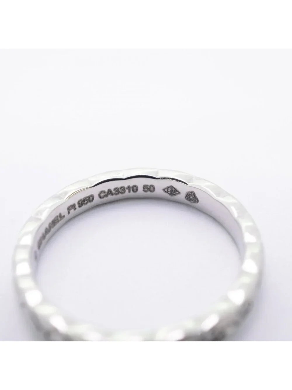 ★SOLD★ Chanel Ring Coco Crush Platinum Diamond - Picture 6 of 10